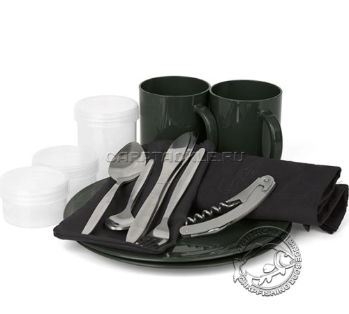 Термо-сумка со столовыми пренадлежностями Fox R-Series Cooler Food Bag Two Man