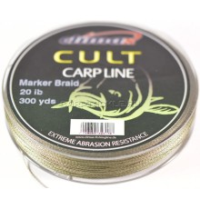 Шнур Маркерный Climax CULT MARKER BRAID 20lb 274 м тонущий зеленый