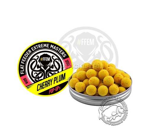 Плавающие бойлы 10мм FFEM Pop-Ups Cherry Plum 10mm Алыча