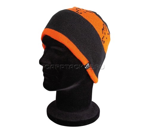 Шапка Fox Black & Orange Beanie