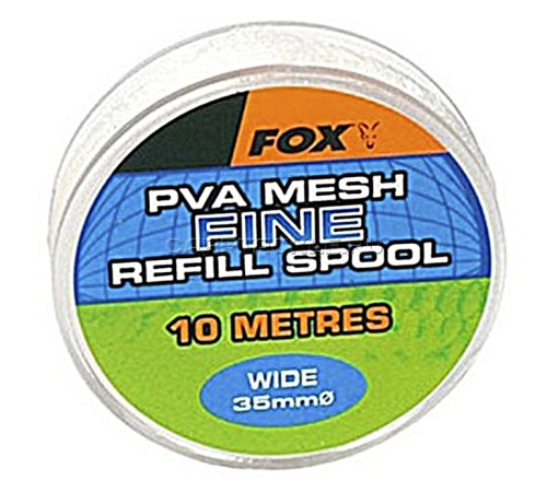 ПВА сетка Fox PVA Mesh Fine Refill Spool Wide 35mm/10м