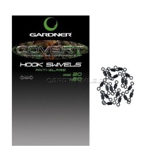 Вертлюг Gardner Covert Hook Swivels №20