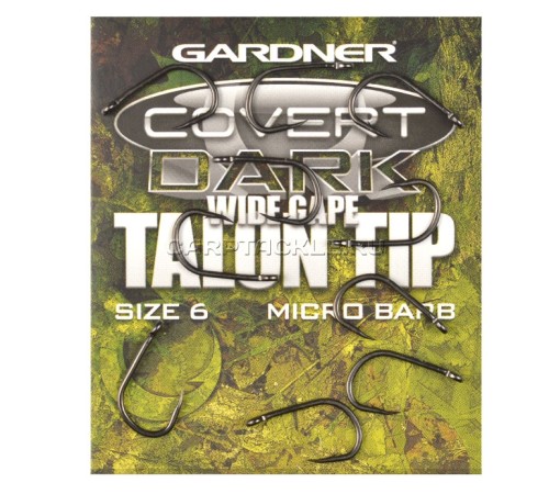 Крючки Gardner Wide Gape Talon Tip Covert Dark