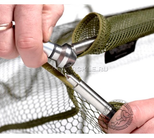Подсак Trakker EQ Carbon Landing Net Olive mesh