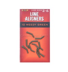 Трубка для крючка ESP Line Aligners № 2-6 Weedy Green