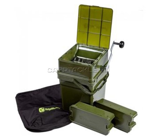 Круша с ведром со съемными модулями Ridge Monkey Advanced Boilie Crusher