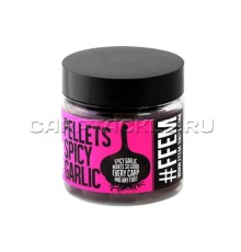 Насадочный пеллетс FFEM Hookbaits Pellets Spicy Garlic Halibut
