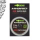 Поводковый материал Korda Hybrid stiff Weed Green 20lb