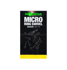Вертлюг с кольцом Korda Micro Rig Ring Swivel Medium