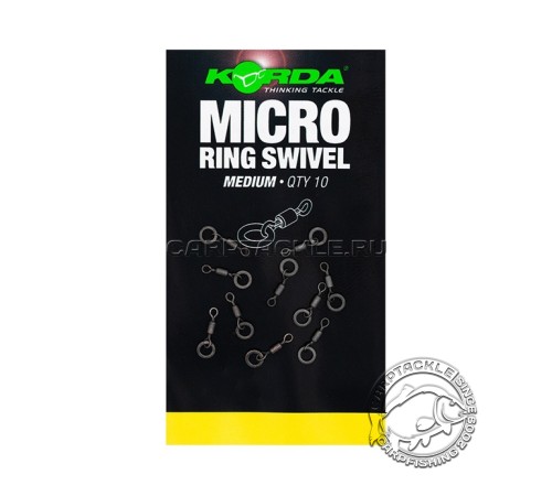 Вертлюг с кольцом Korda Micro Rig Ring Swivel