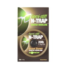 Поводковый материал Korda N-TRAP Semi 15lb Gravel