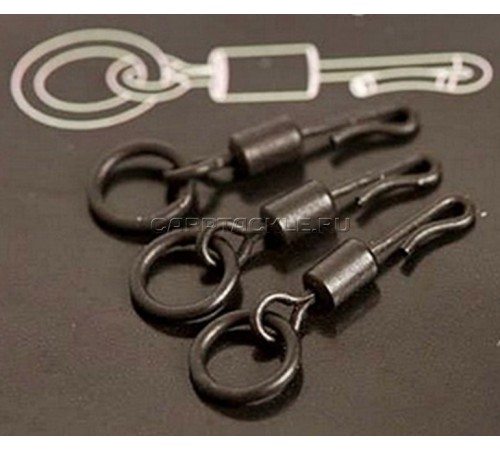 Вертлюг с кольцом и быстросъемом Korda Quick Change Ring Swivel