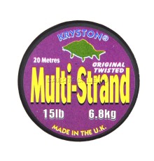 Поводковый материал KRYSTON MULTI-STRAND Original Twisted 15lb 20м