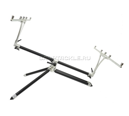 Род-под на четыре удилища Meccanica Vadese Technick 4 Rods Black / Steel