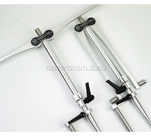 Подставка на 3 удилища Meccanica Vadese NICKETTO 50см Silver