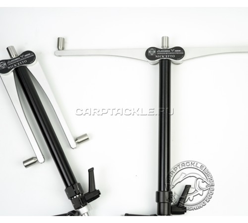 Подставка на 3 удилища Meccanica Vadese NICKETTO 50см Black / Silver