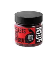 Насадочный пеллетс 14мм FFEM Hookbaits Pellets Red Halibut 14мм