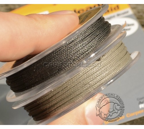 Противозакручиватель-ледкор SOLAR Spliceable Leader Sediment Black 80lb 10m