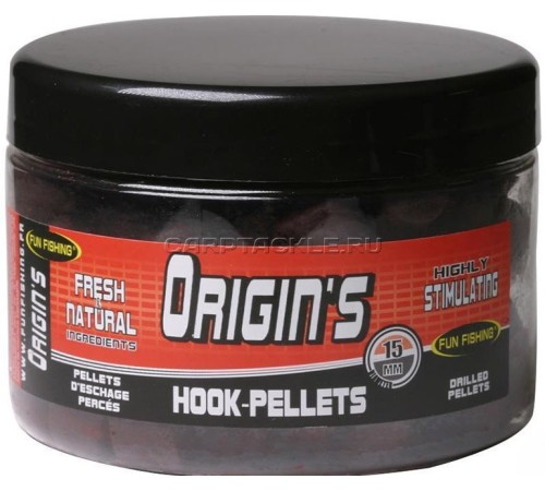 Пеллетс Fun Fishing Origins 15mm 300g насадочный