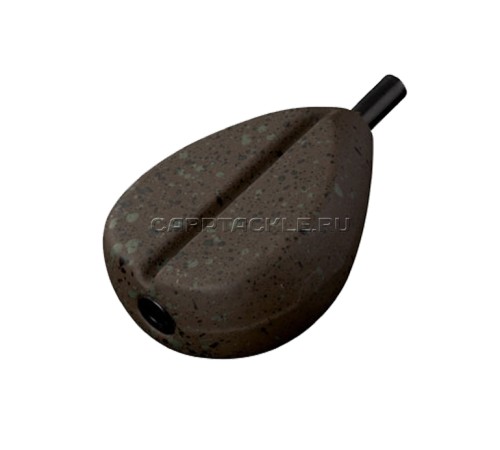 Грузило ин-лайн Fox Camotex™ In-line Flat Pear Grooved