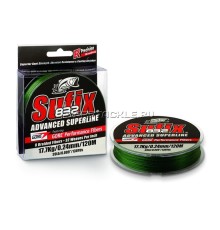 Плетенка Sufix 832 Braid зеленая 120м 0,24мм 17,7кг