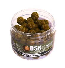 Тонущие бойлы с пылящей оболочкой 18мм Fun Fishing DSK Mojito Lemon 18mm 250g Мохито и Лимон