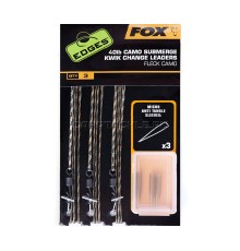 Набор готовых монтажей Fox Edges Submerge Camo Leader Kwik Change 40lb