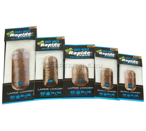 ПВА мешки Fox Edges Rapide Load PVA Bag System Fast Melt