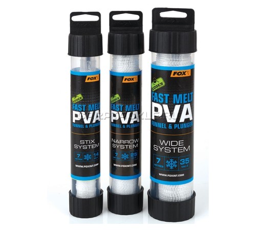 ПВА сетка с плунжером Fox Edges PVA Mesh System Fast Melt