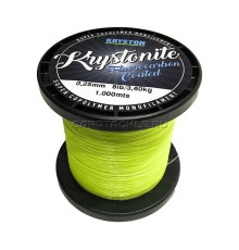 Леска монофильная кислотно желтого цвета Kryston Krystonite Super Mono Fluorocarbon