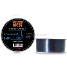 Леска прозрачная 0,28 1000м Ready Rigs IMPULSE Fluorocarbon L-Grey
