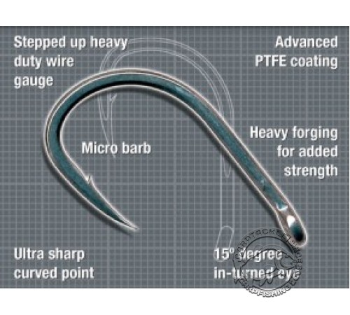 Крючки карповые Korda Wide Gape X