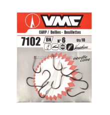 Крючки карповые размер №6 VMC 7102