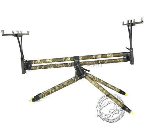 Род-под на четыре удилища Meccanica Vadese NICK 4 Rods Camo Brown / Black